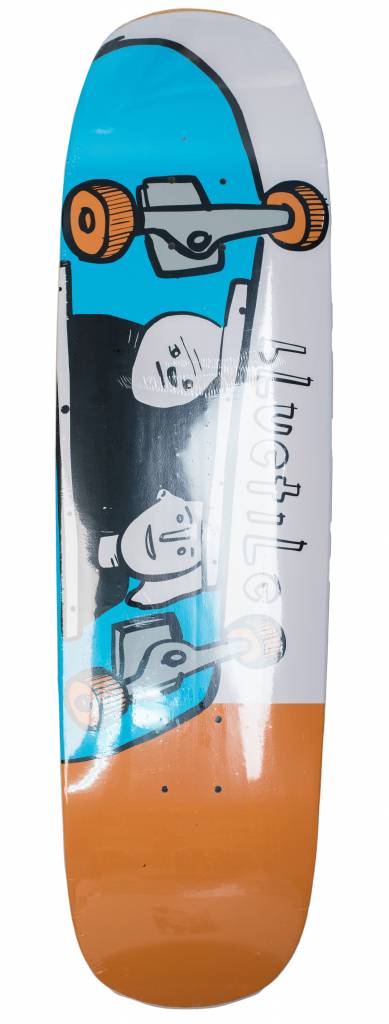 BLUETILE X STREET CANOE SKATE BORED KNUCKLEHEAD 9.2