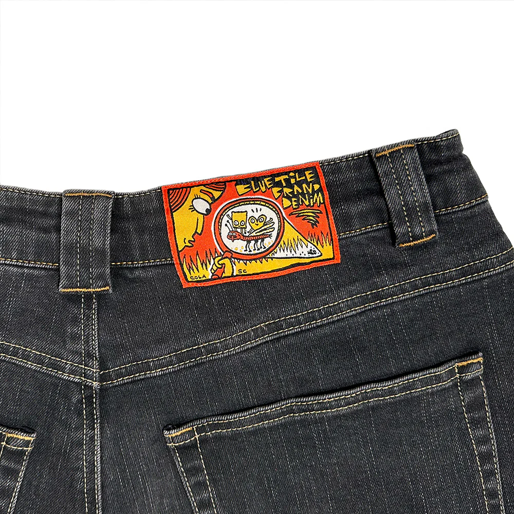 BLUETILE BRAND DENIM RUTLEDGE PANT BLACK - Image 5