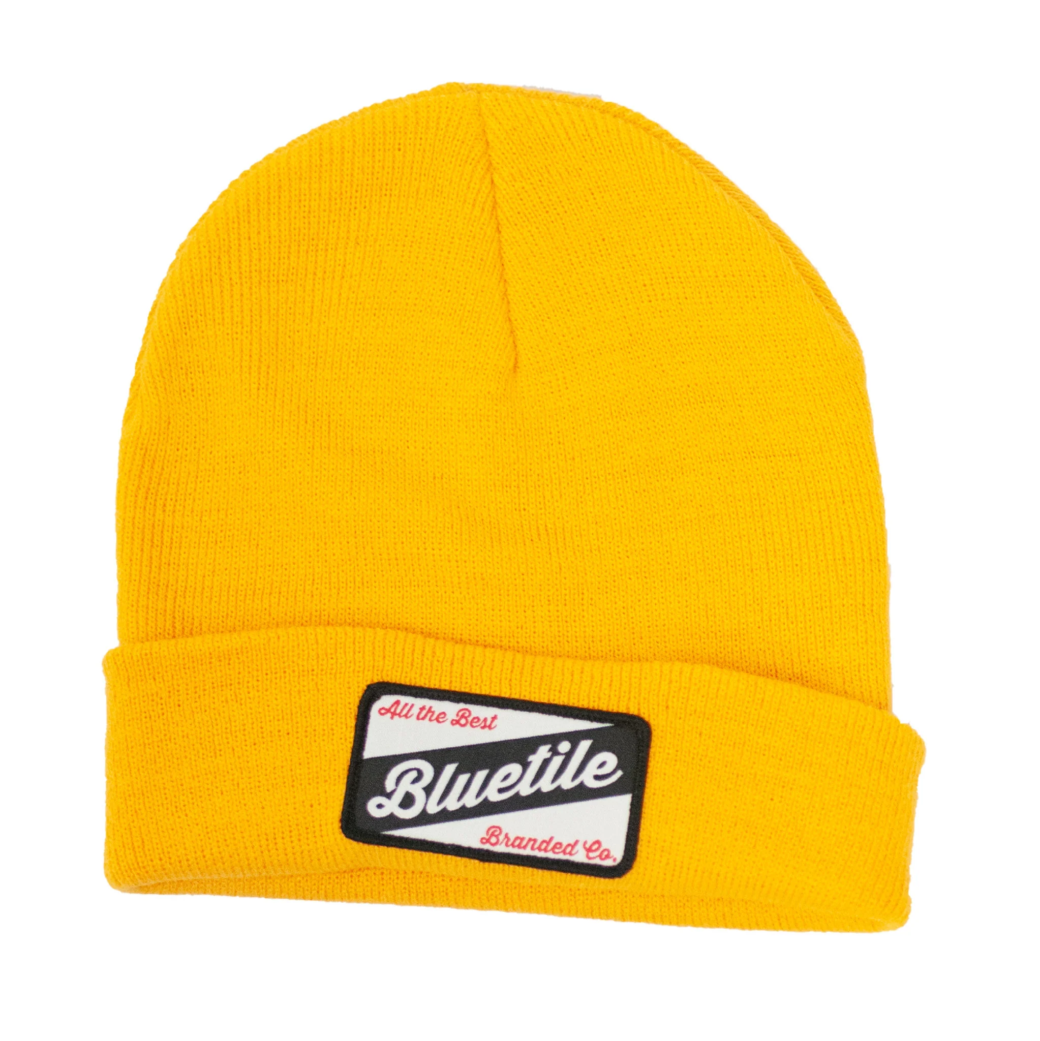 BLUETILE CRAFT PATCH BEANIE GOLD
