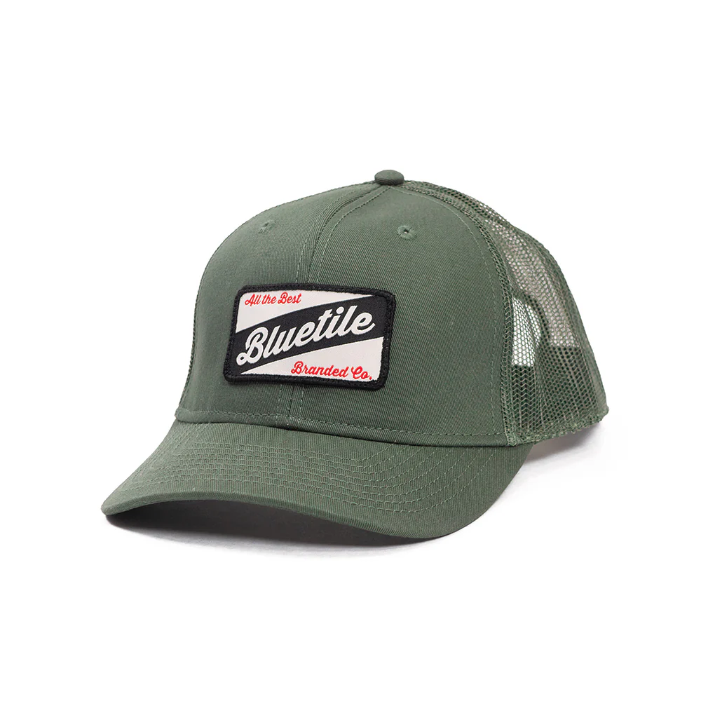 BLUETILE CRAFT PATCH TRUCKER CYPRESS