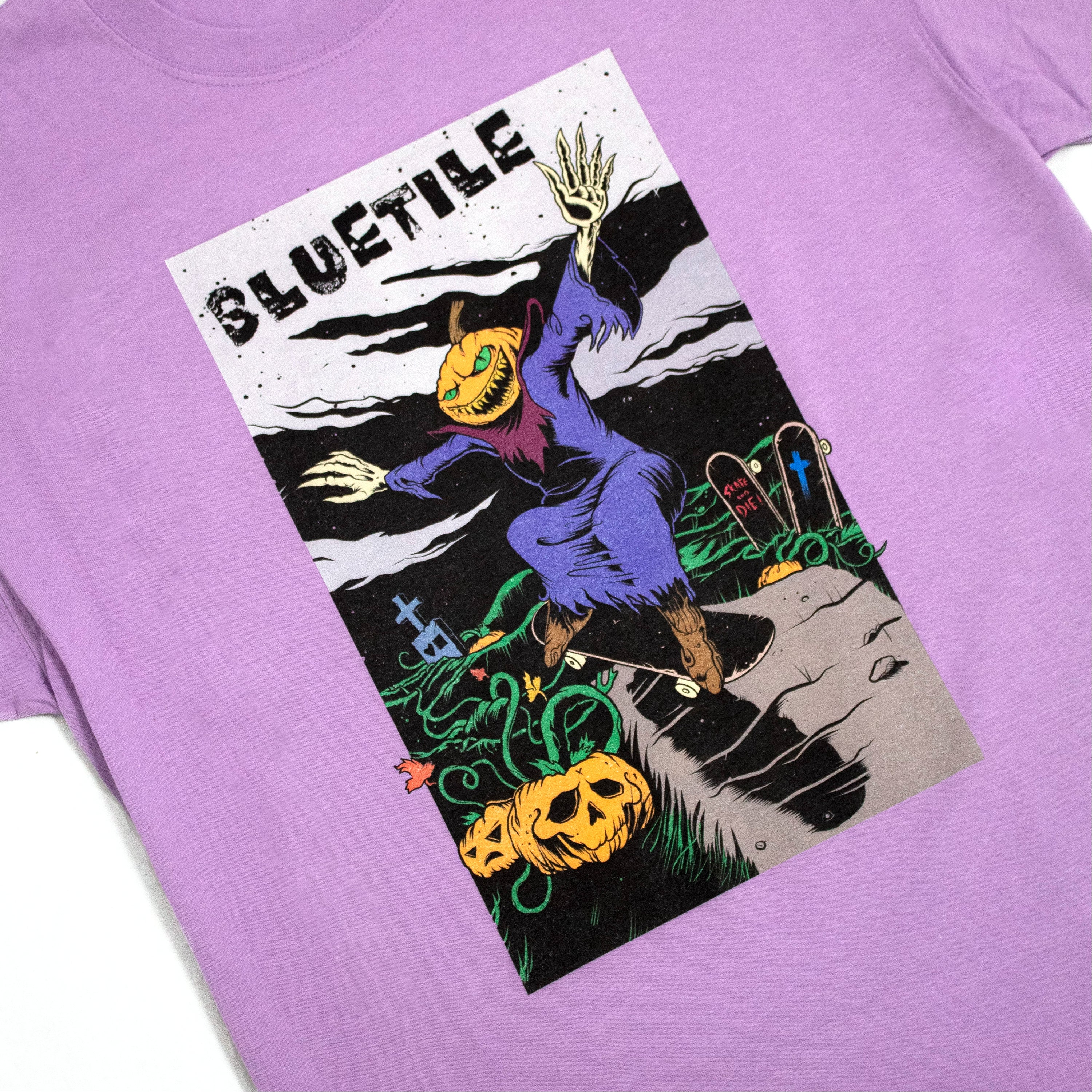 BLUETILE DEATH RACE TEE PURPLE - Image 2