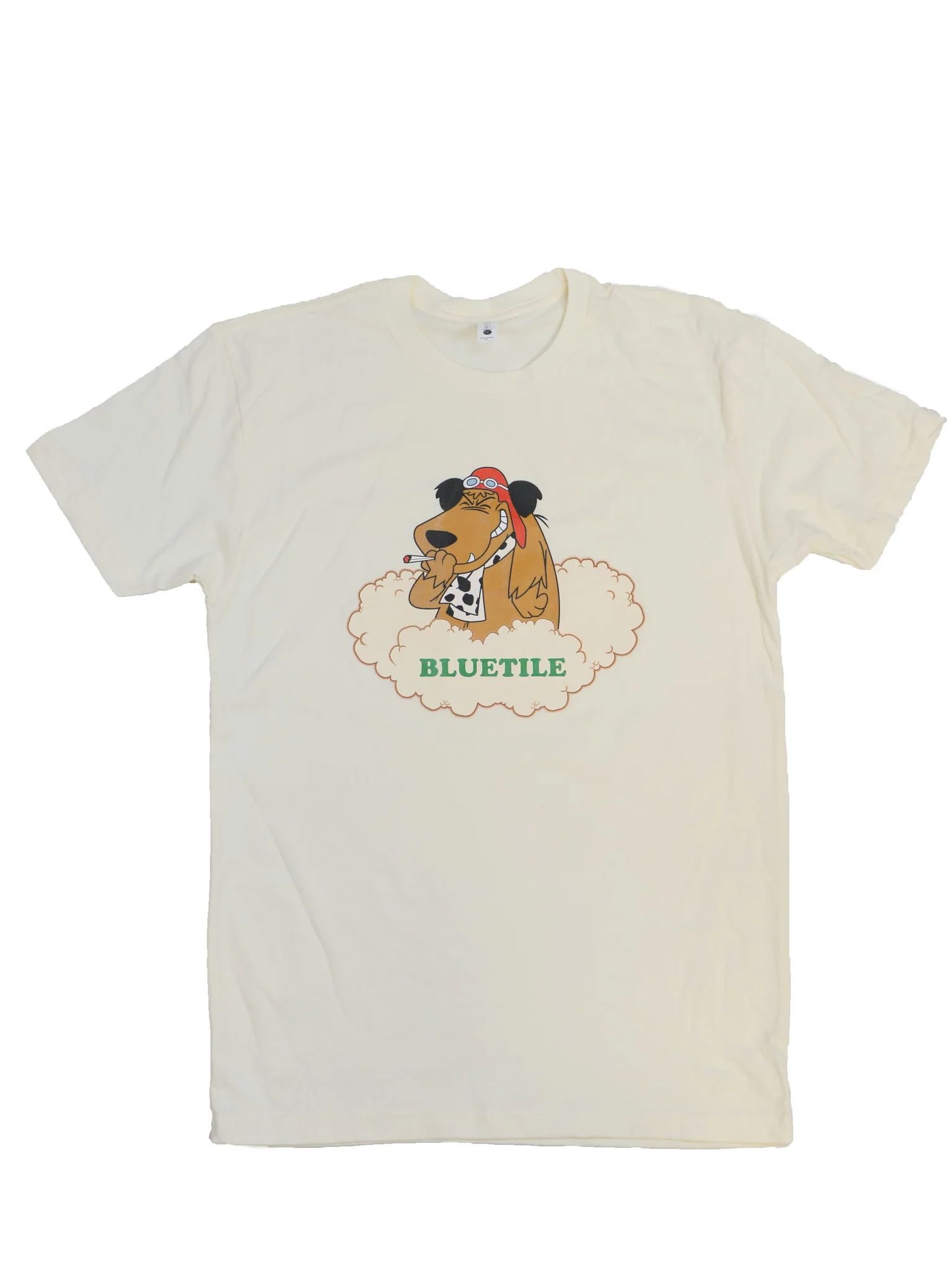 BLUETILE DOG WALKER T-SHIRT NATURAL