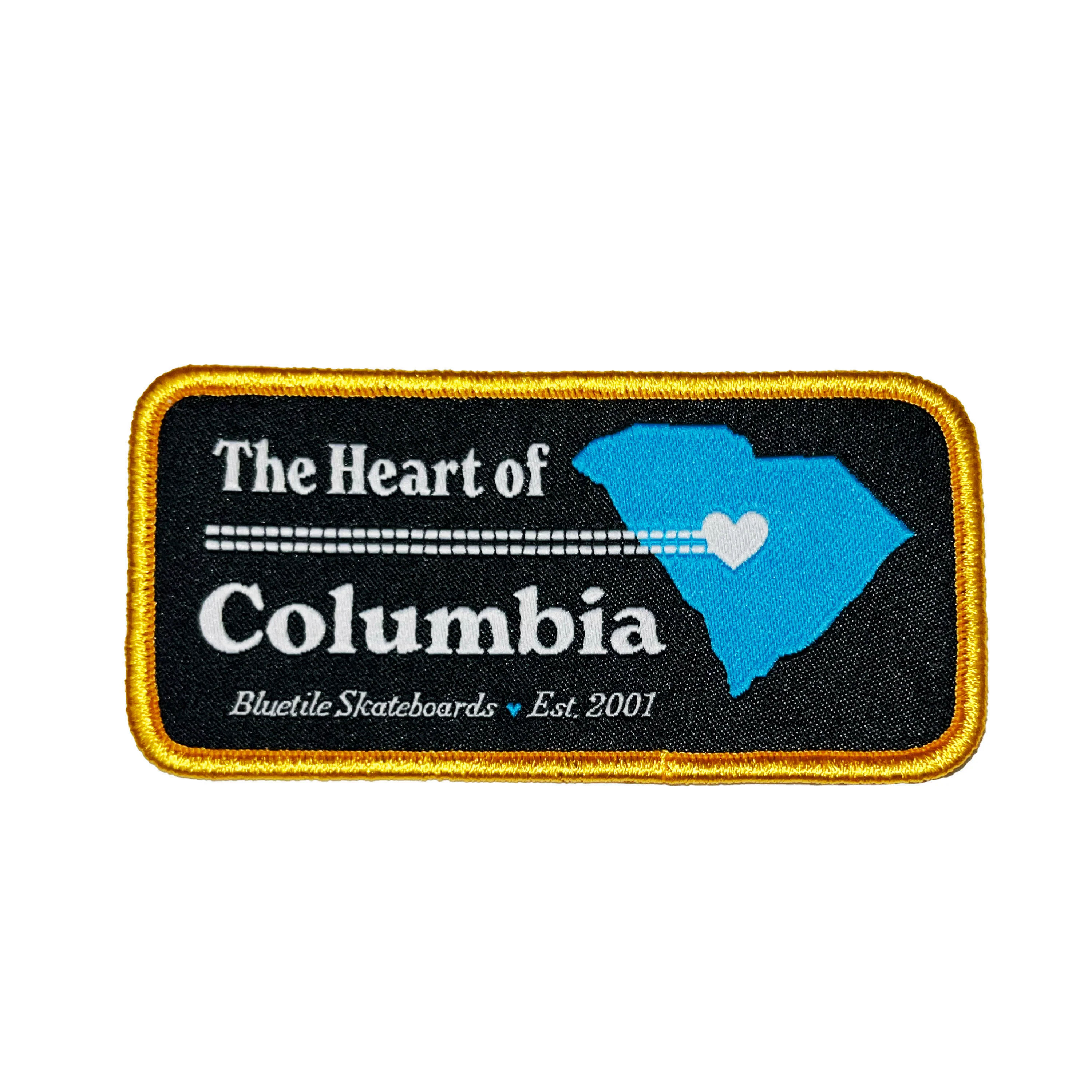 BLUETILE HEART OF COLUMBIA PATCH