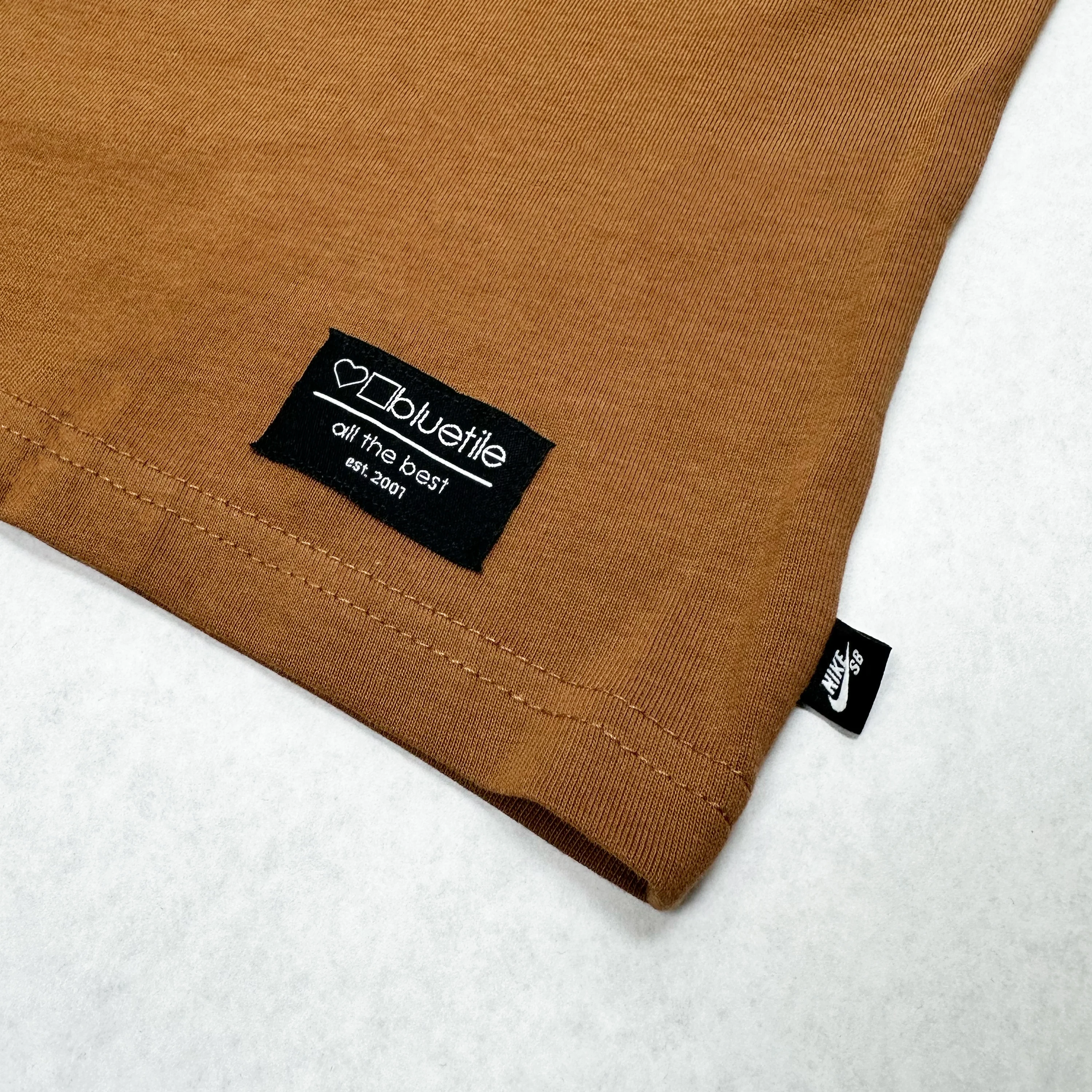 BLUETILE HEART OF COLUMBIA TEE BRITISH TAN - Image 3