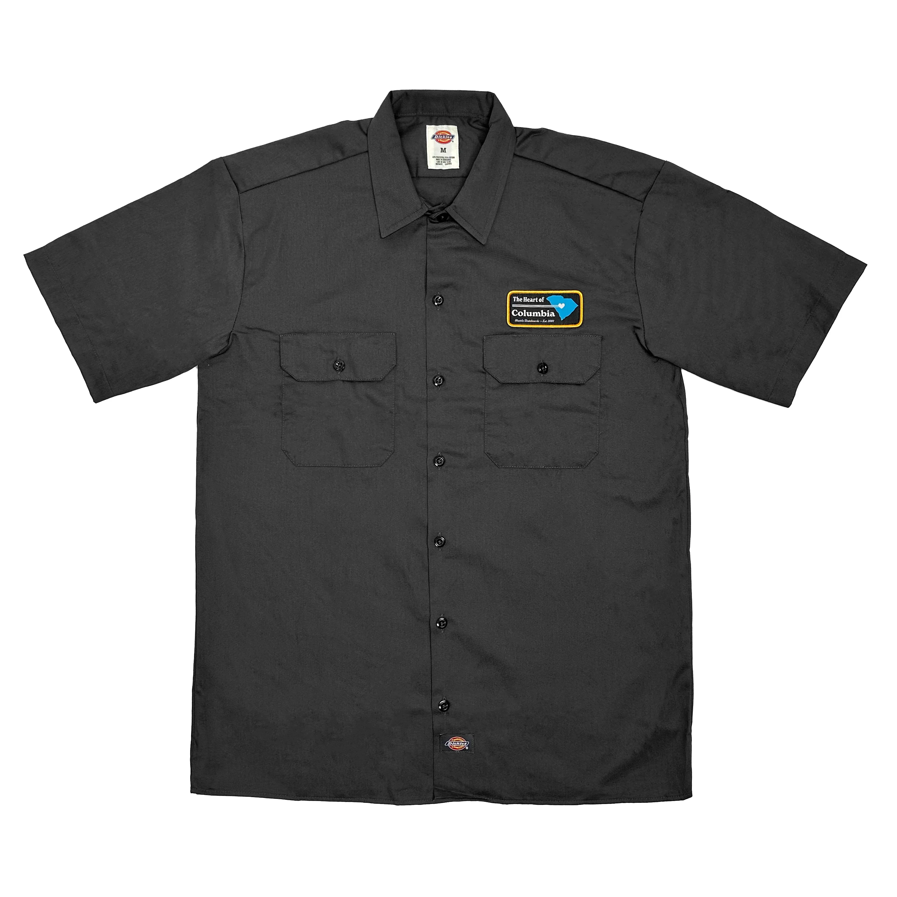 BLUETILE "HEART OF COLUMBIA" WORK SHIRT GREY