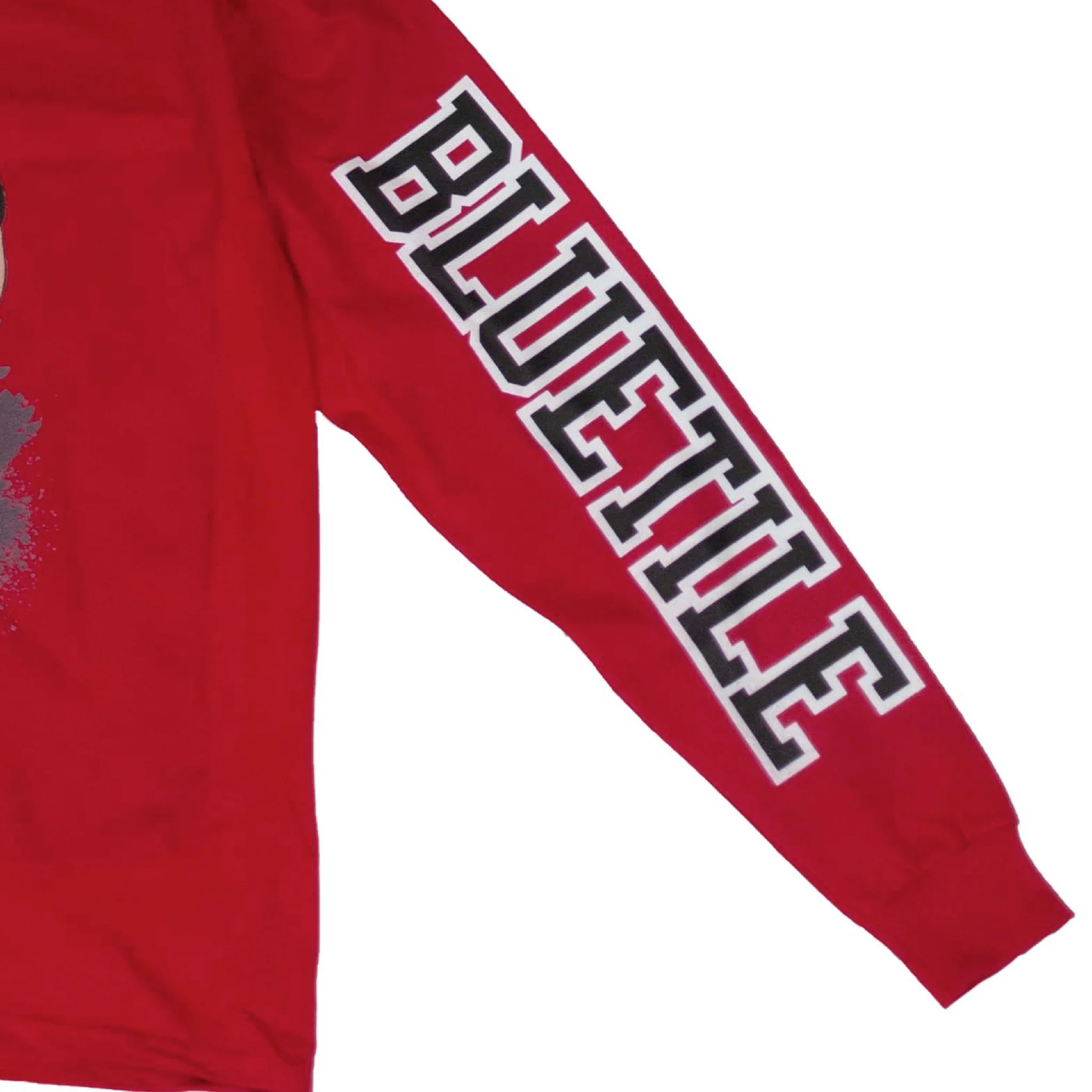 BLUETILE JUMP SHOT LONG SLEEVE RED - Image 2