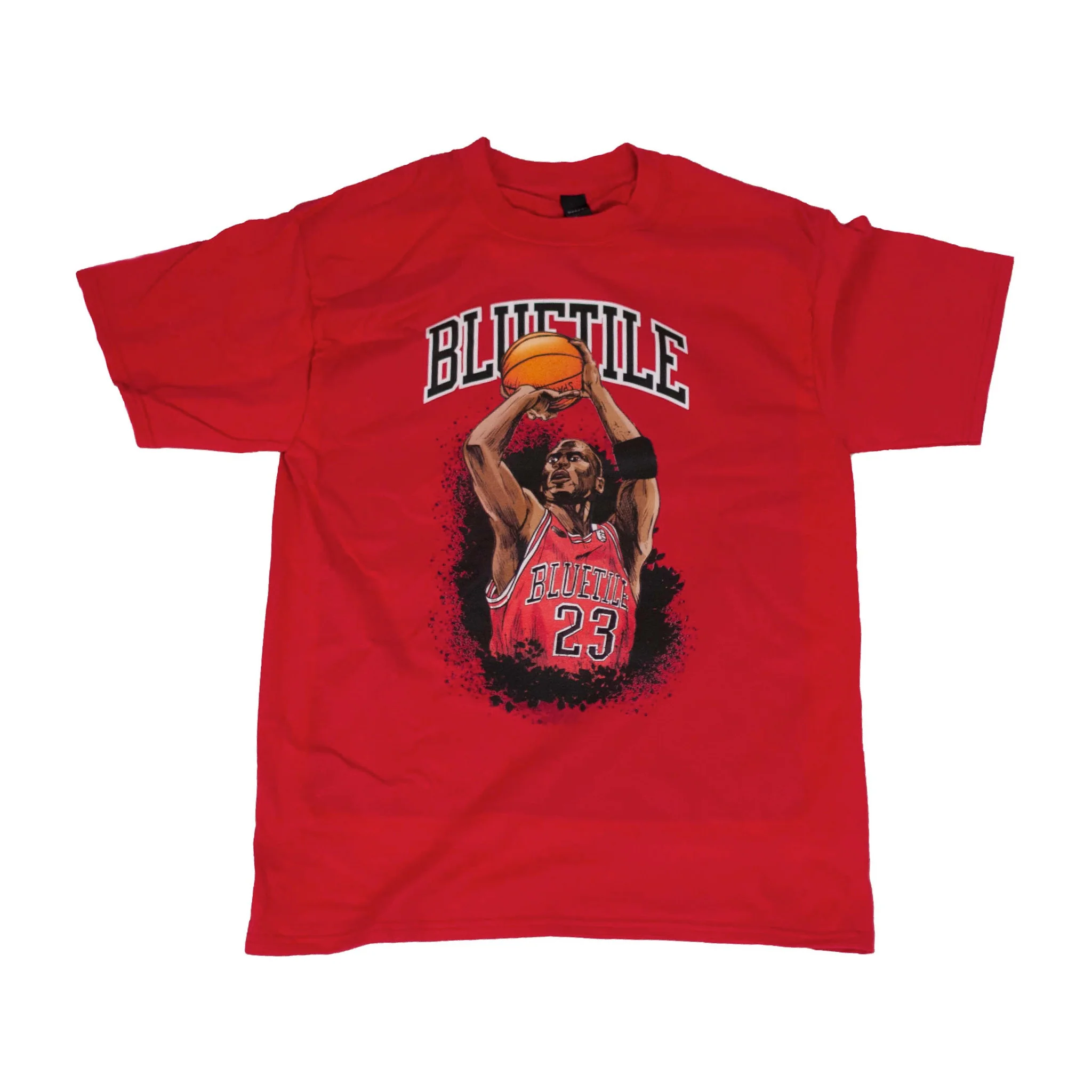 BLUETILE JUMP SHOT T-SHIRT RED