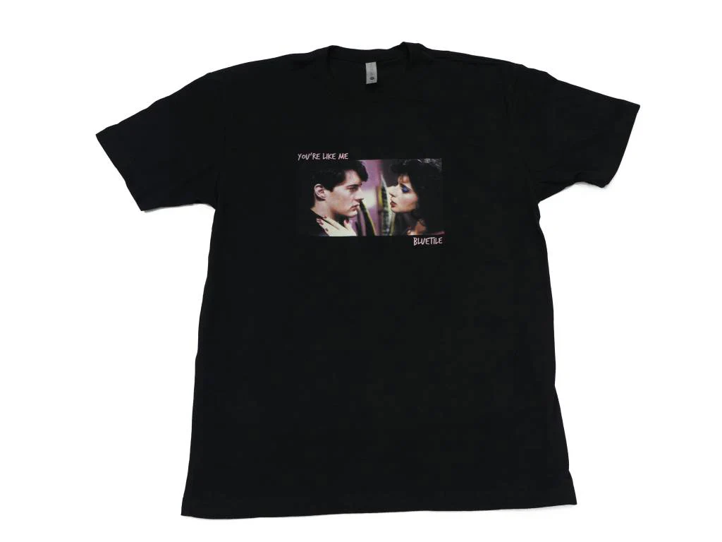 BLUETILE "LIKE ME" T-SHIRT BLACK