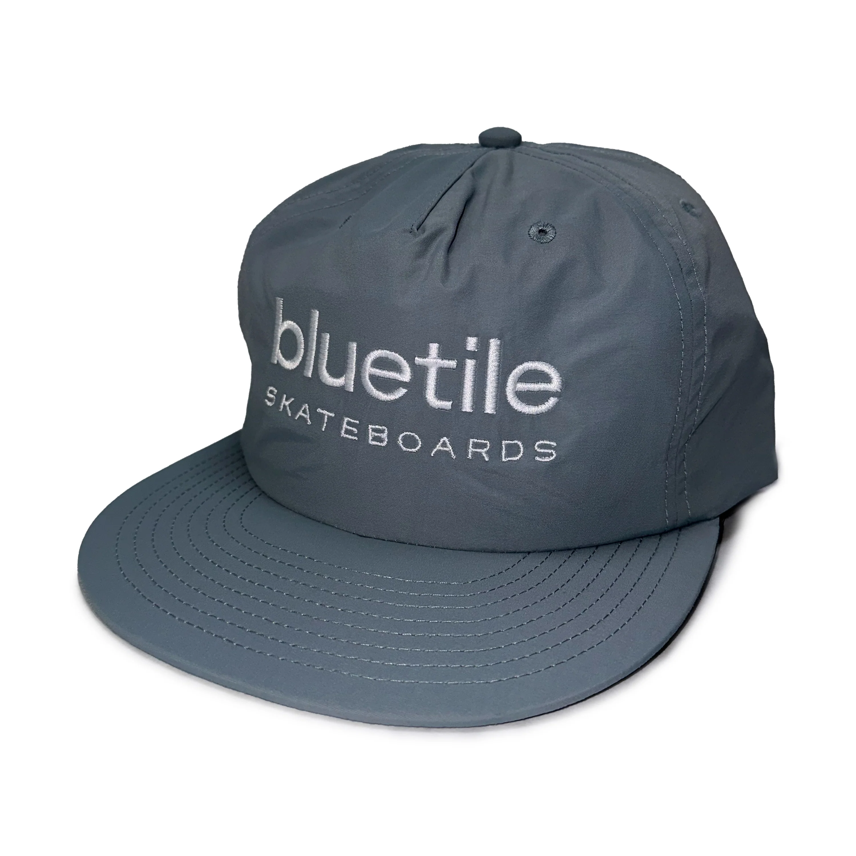 BLUETILE LOGO NYLON SURF HAT BLUE SMOKE