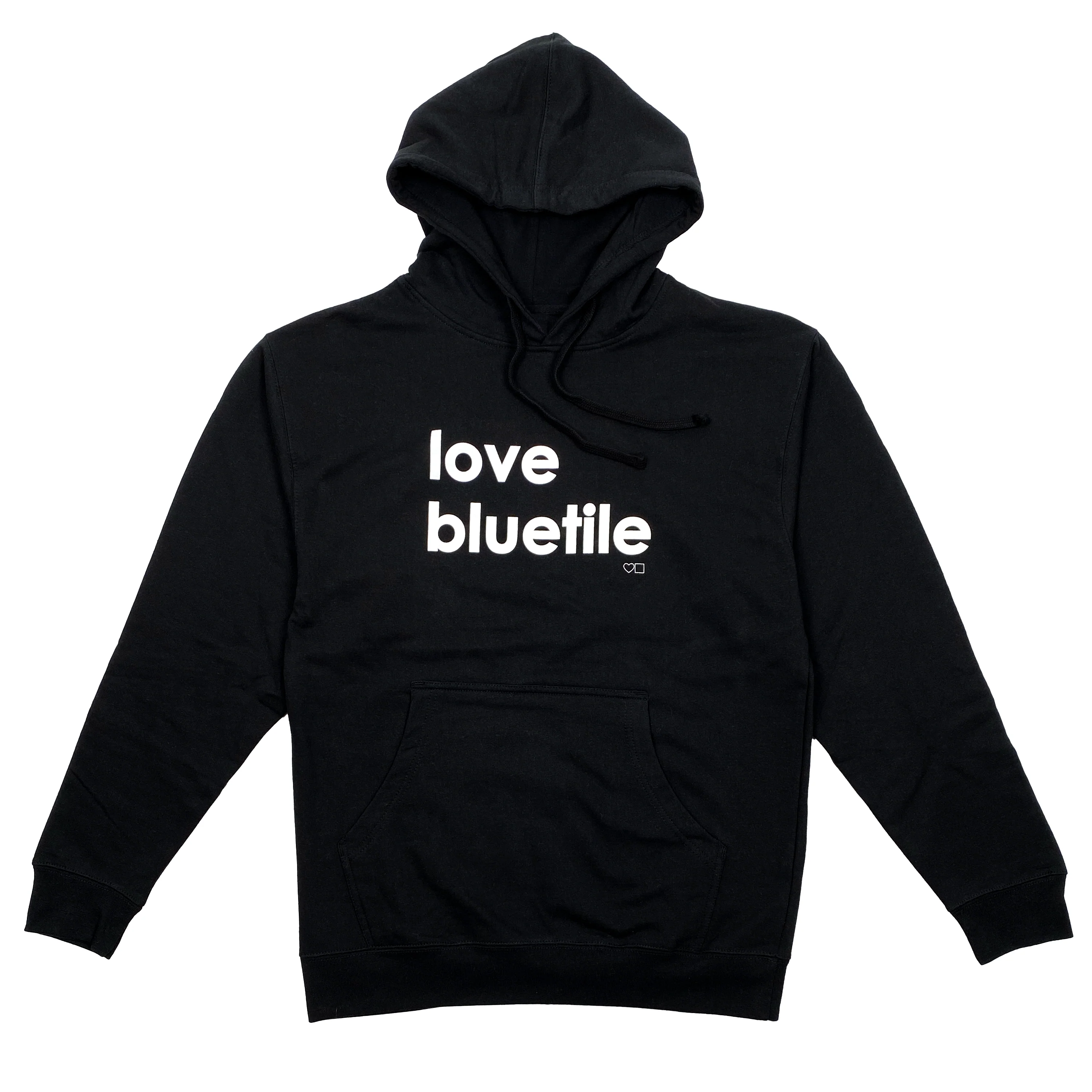 BLUETILE LOVE BLUETILE HOODIE BLACK
