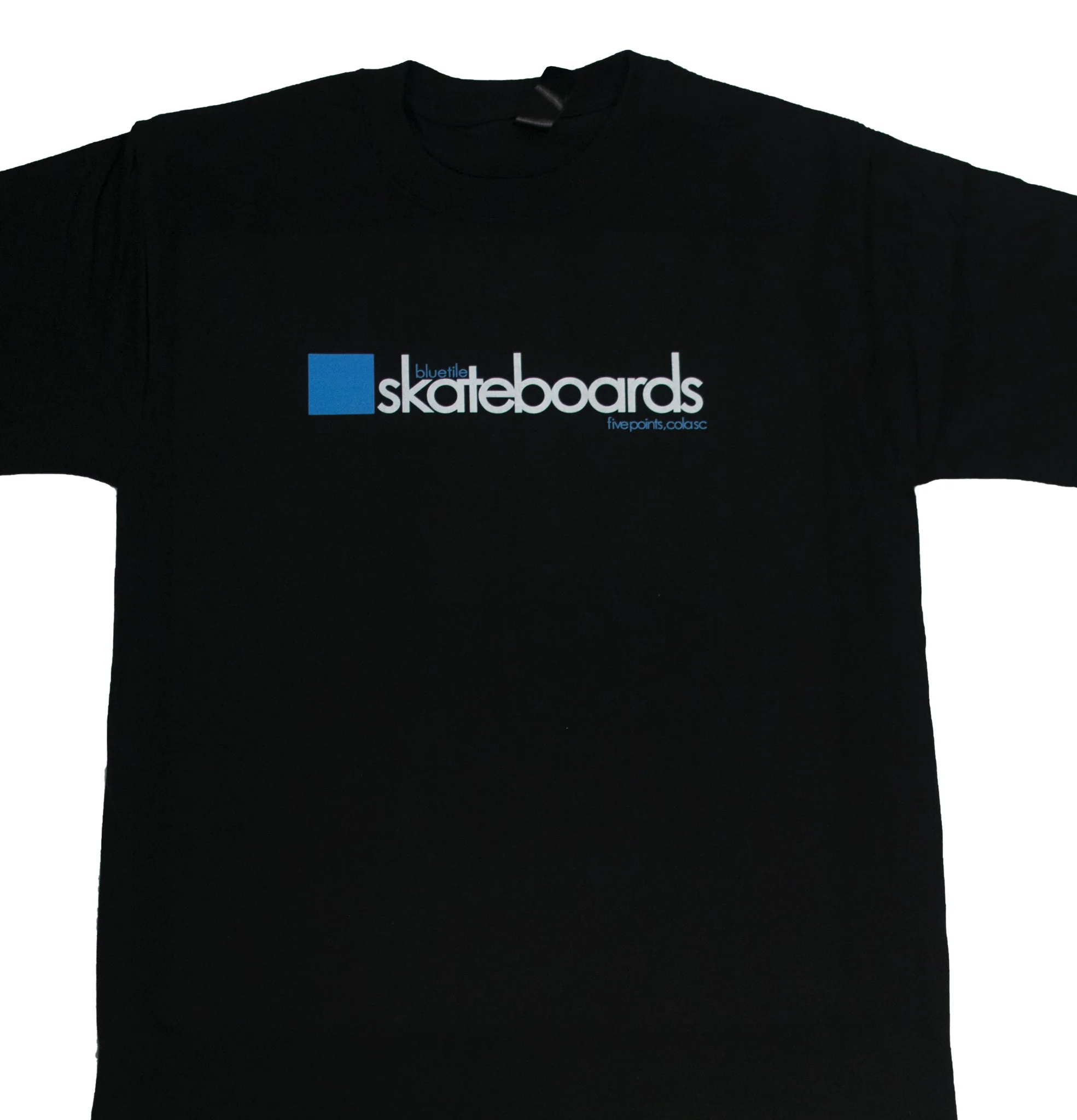 BLUETILE OG 2001 LOGO T-SHIRT BLACK - Image 2