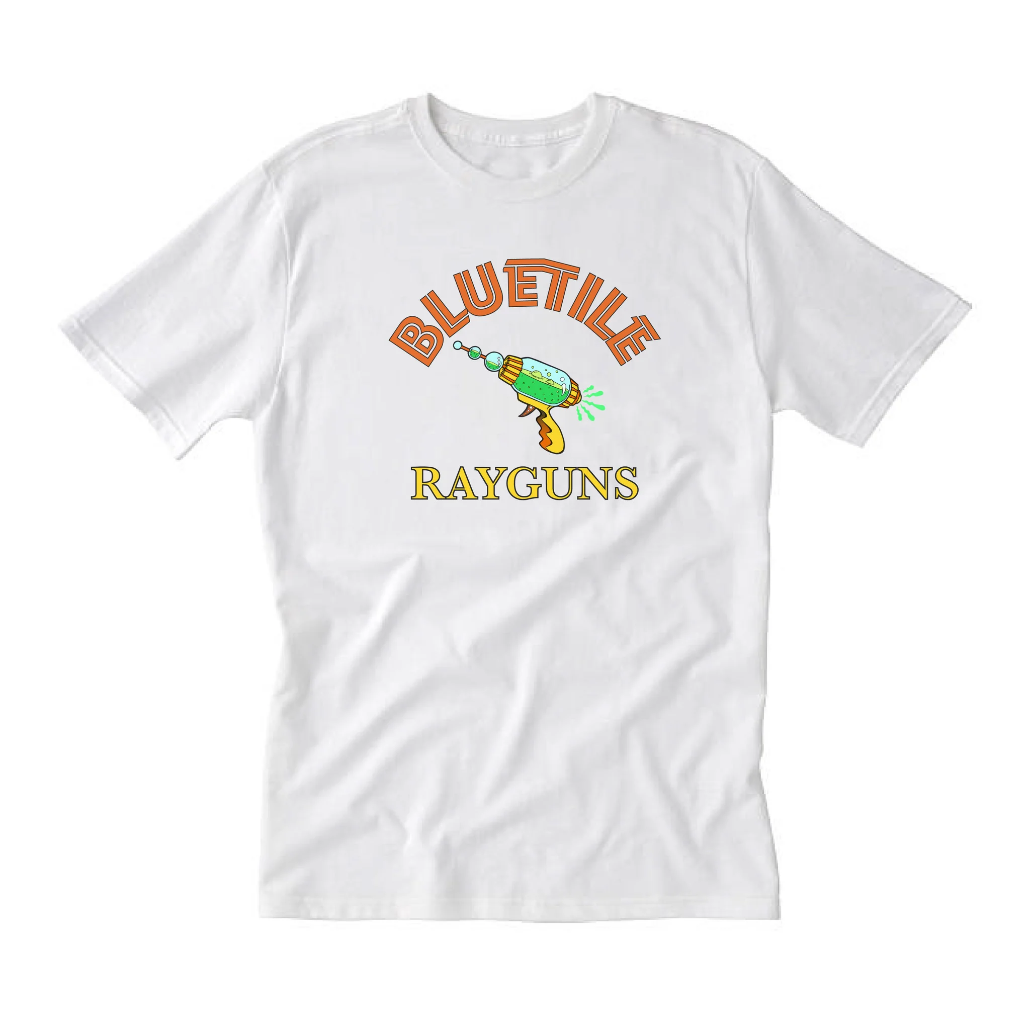 BLUETILE RAYGUN GRAPHIC T-SHIRT WHITE