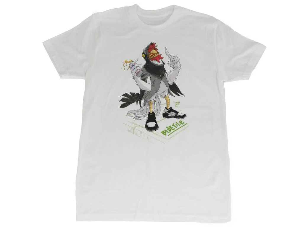 BLUETILE STAPLE PANDA PIGEON T-SHIRT WHITE