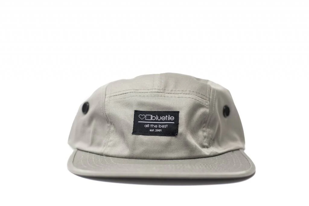 BLUETILE SURPLUS 5 PANEL HAT LIGHT GRAY