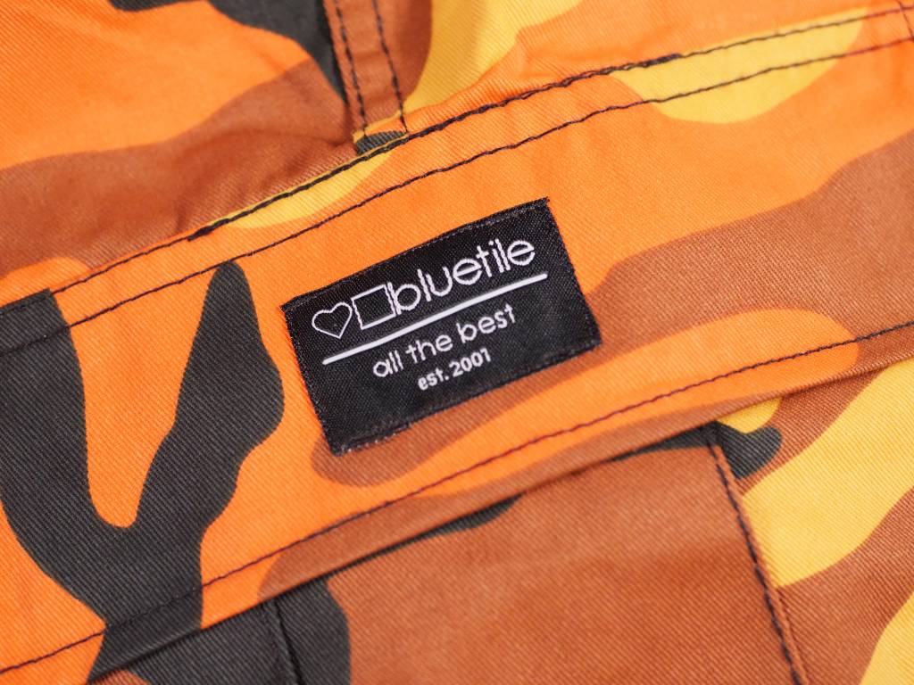BLUETILE SURPLUS CARGO PANT ORANGE CAMO - Image 2