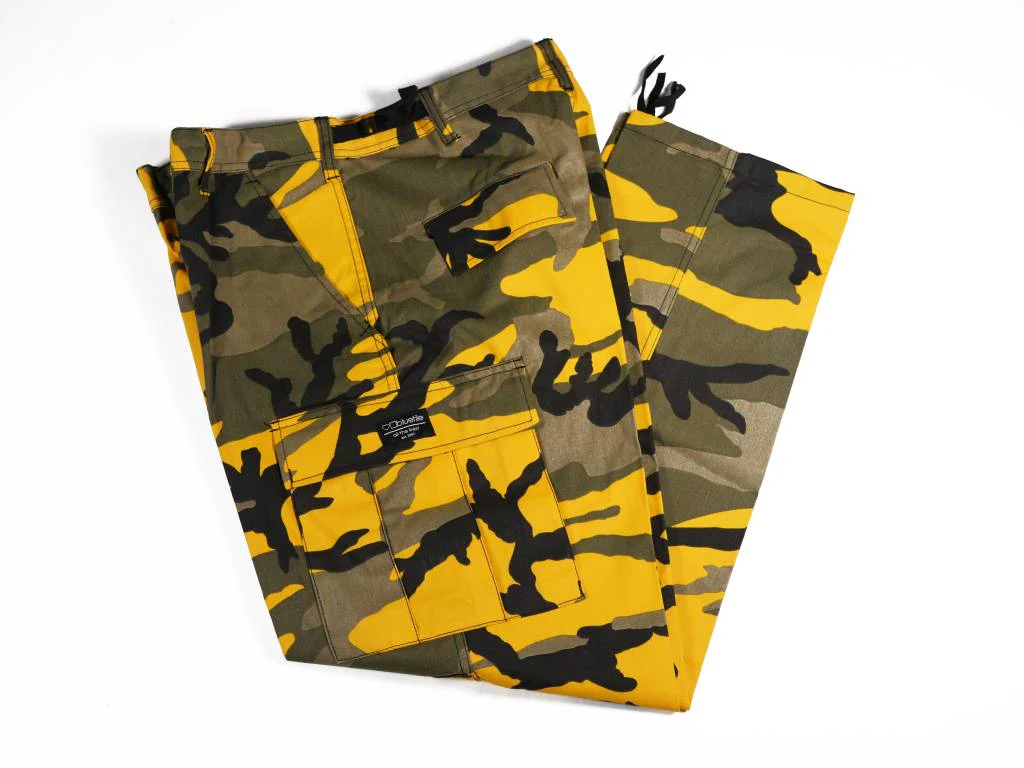 BLUETILE SURPLUS CARGO PANT STINGER YELLOW