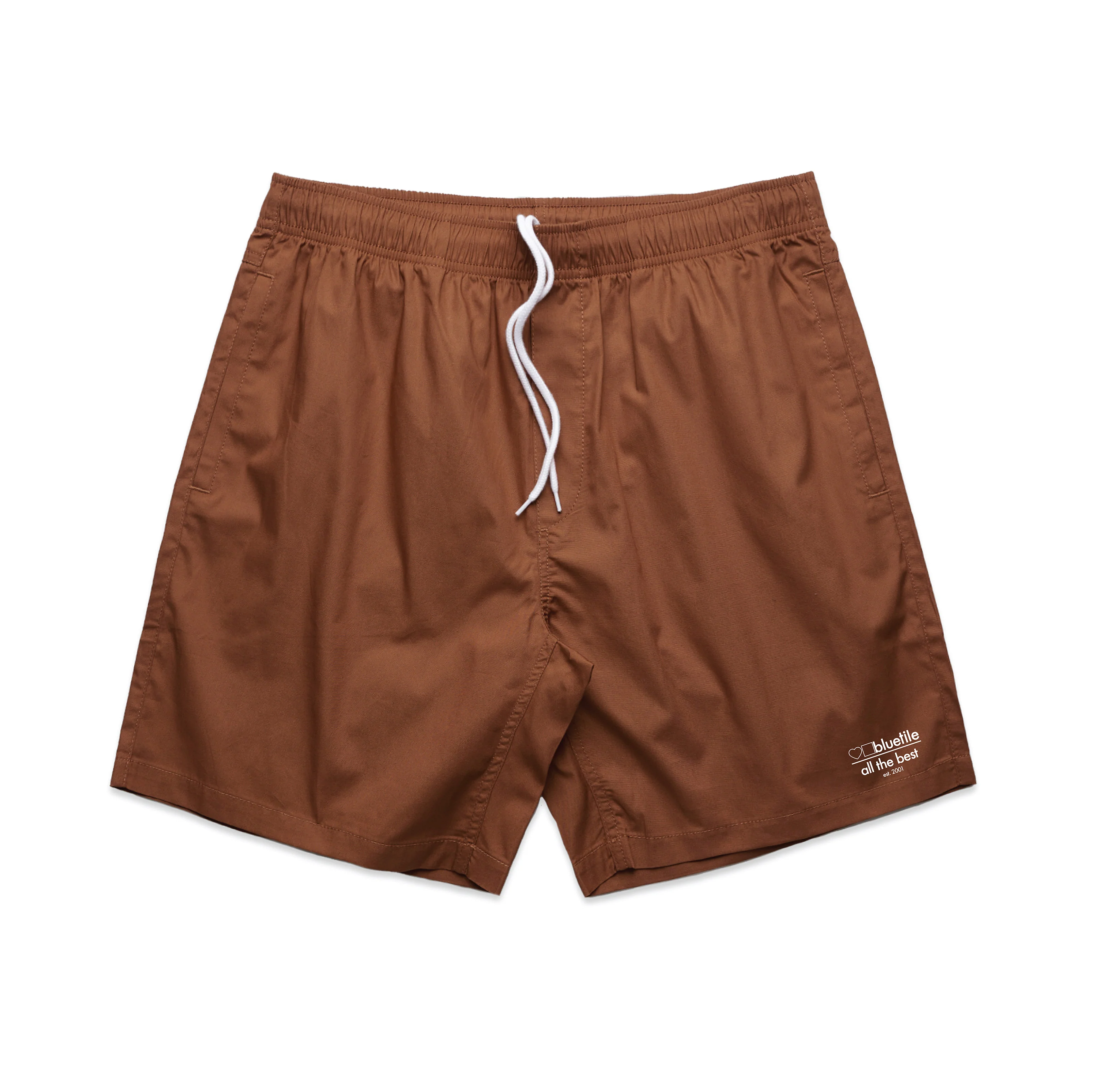 BLUETILE SURPLUS V2 BEACH SHORT CLAY