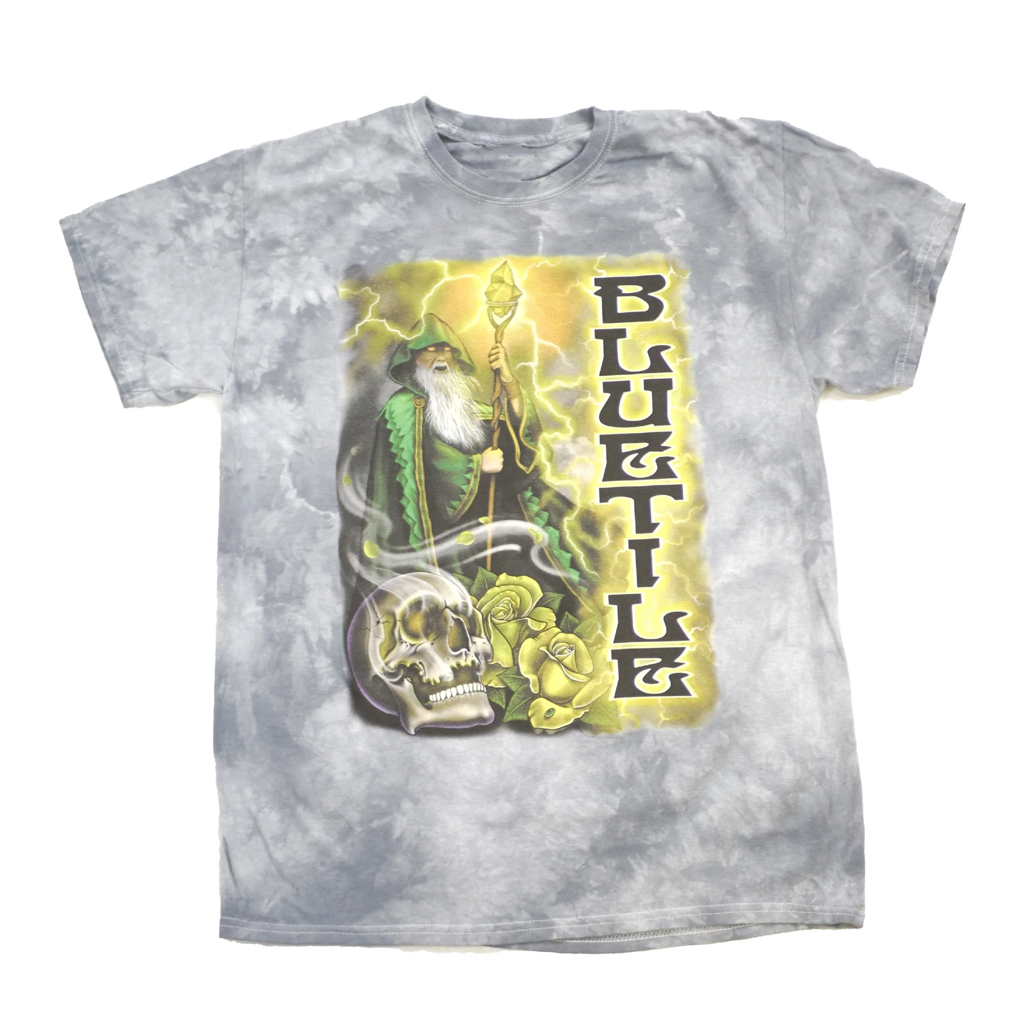 BLUETILE TRIPPY WIZARD T-SHIRT SMOKE GREY