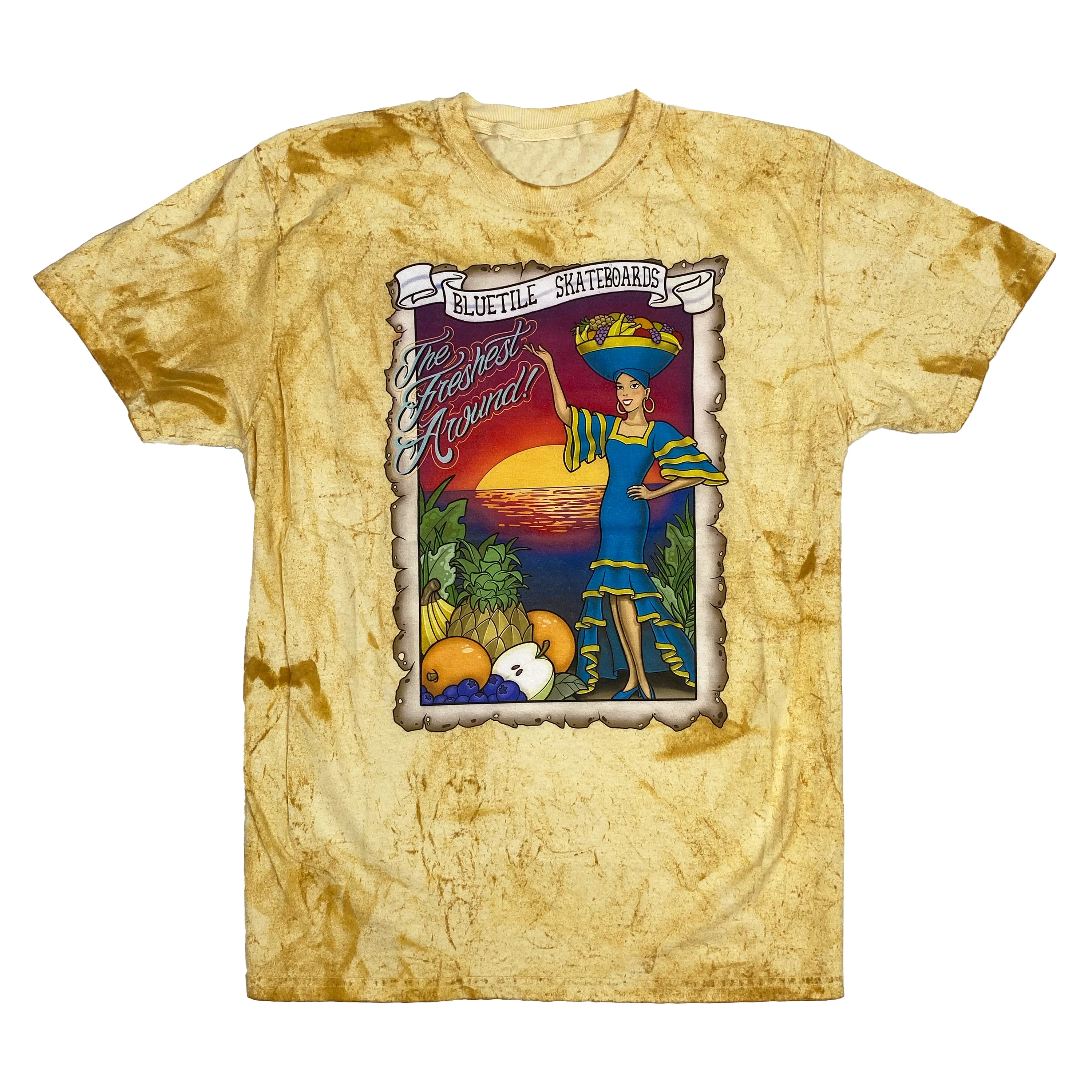 BLUETILE TROPIC DAZE TEE CITRINE