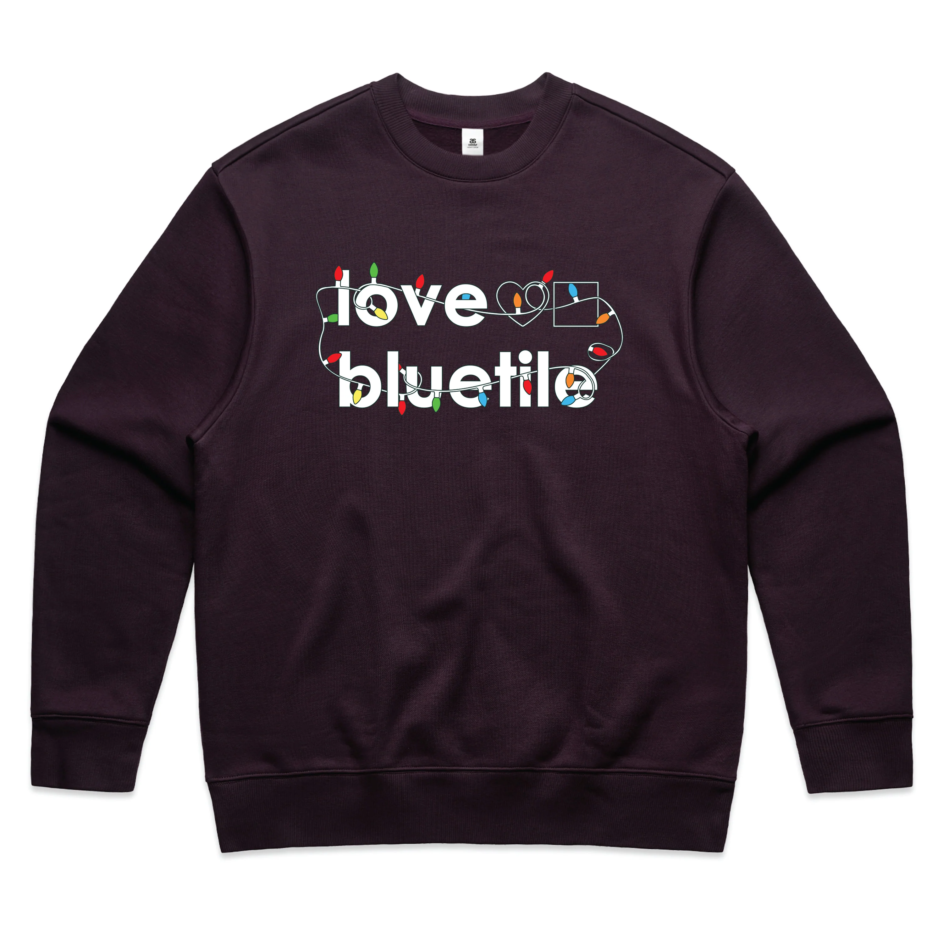 BLUETILE "UGLY SWEATER" CREWNECK SUGAR PLUM