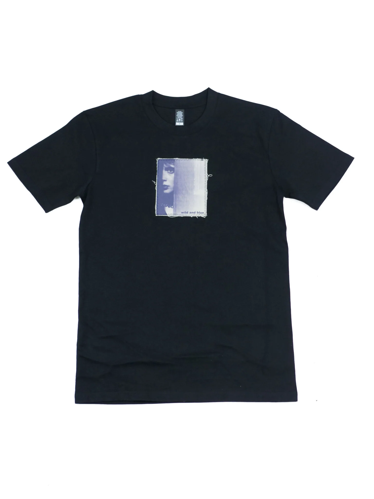 BLUETILE WILD AND BLUE PATCH T-SHIRT BLACK
