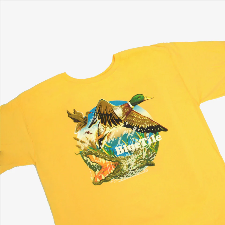 BLUETILE WILDERNESS DUCKS T-SHIRT SUNNY YELLOW - Image 2