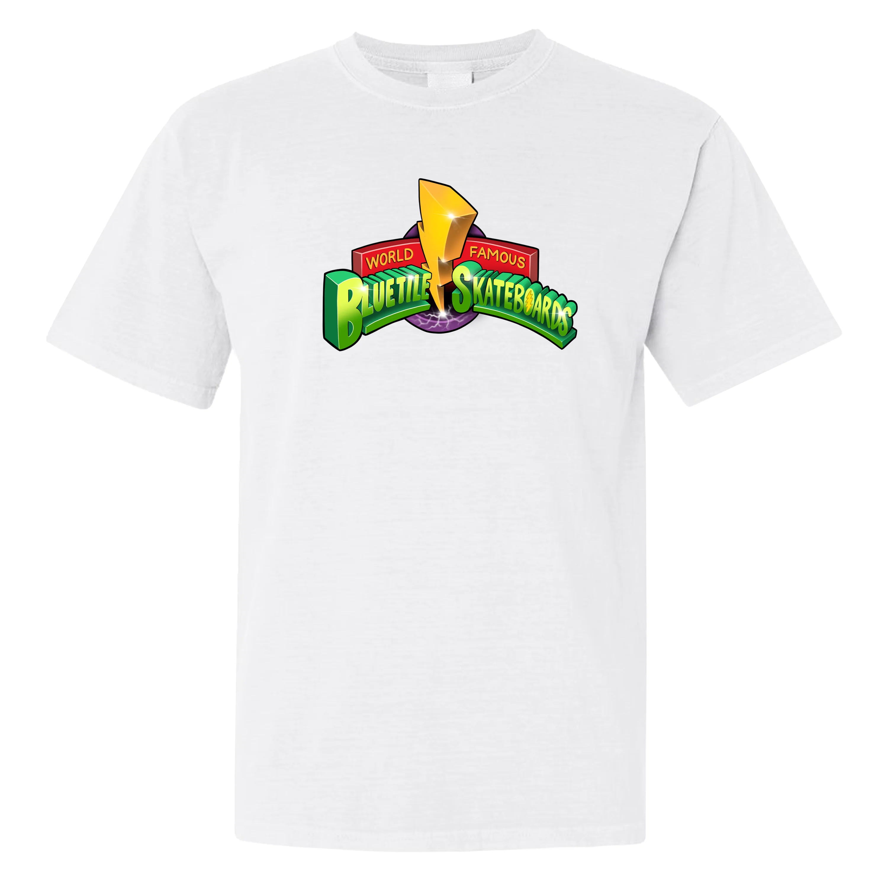 BLUETILE WORLD FAMOUS TEE WHITE