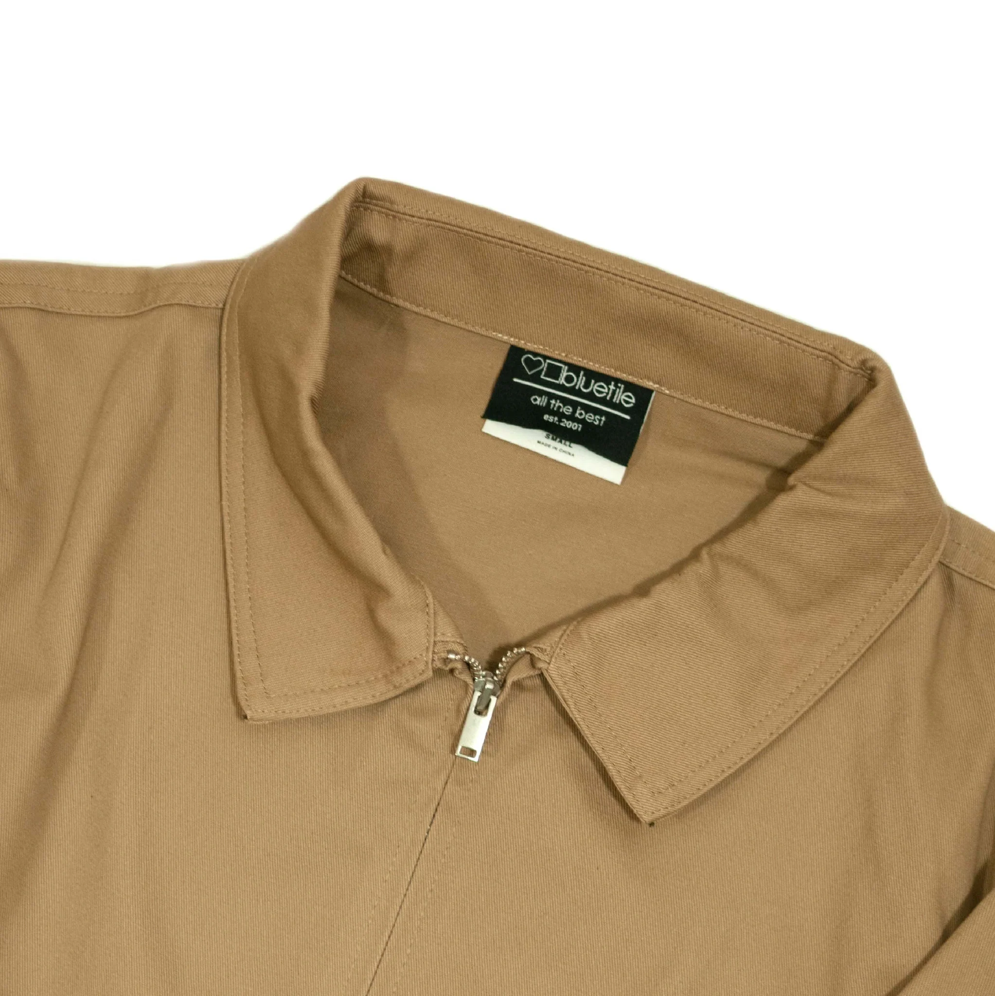 BLUETILE X GONZ UNION JACKET KHAKI - Image 2