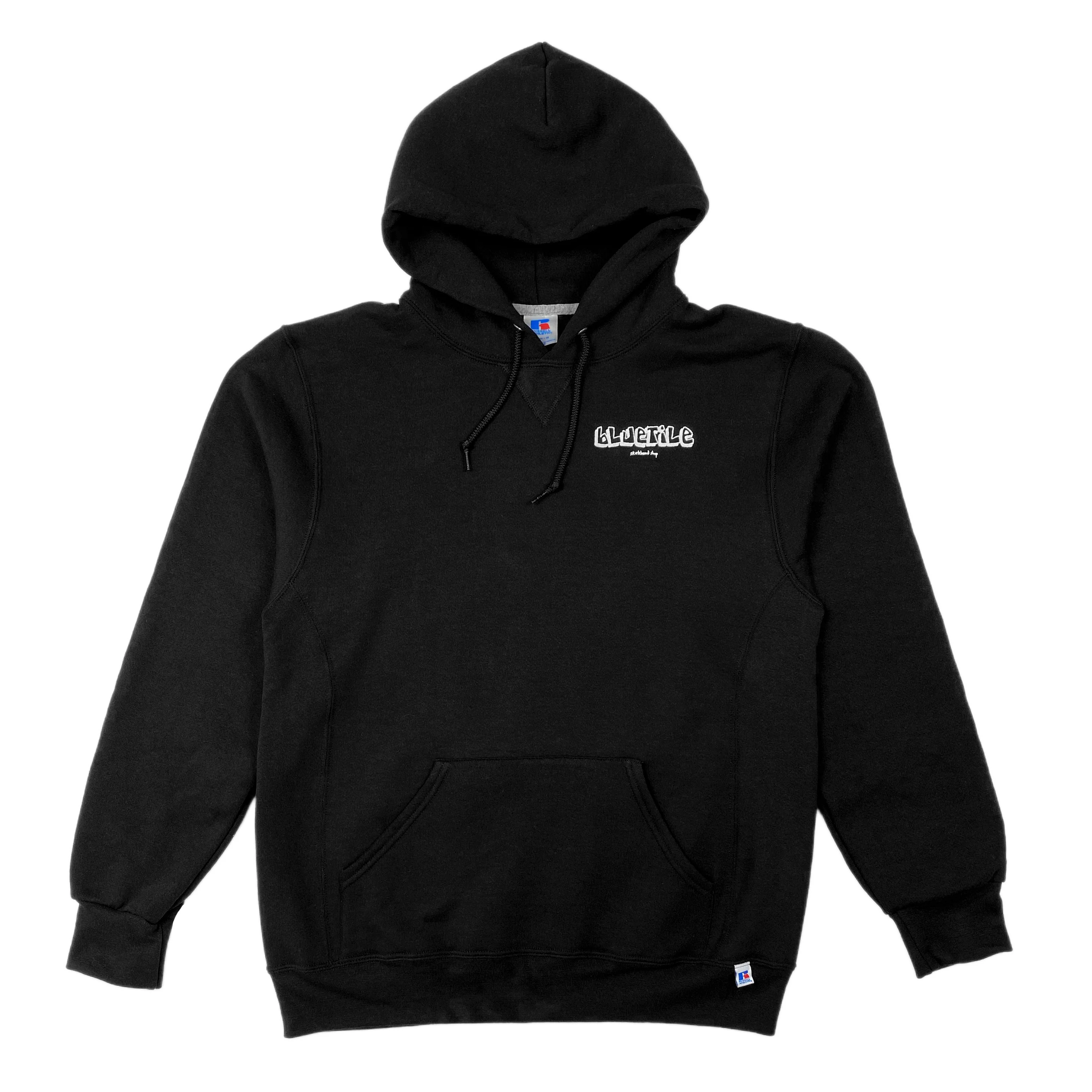 BLUETILE X SKATESHOPDAY HOODIE BLACK
