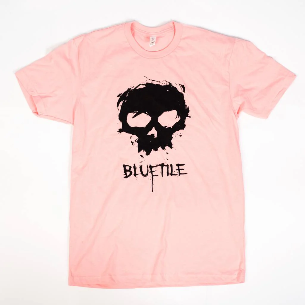 ZERO X BLUETILE SKULL T-SHIRT PINK