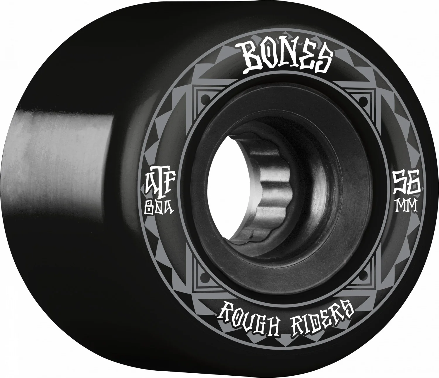 BONES ATF ROUGH RIDERS RUNNERS 80A 56MM BLACK