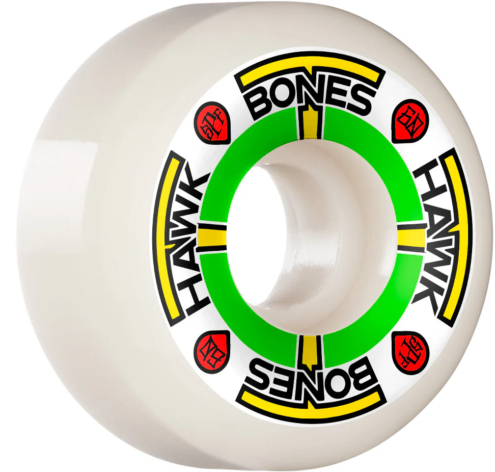 BONES SPF HAWK T-BONES II P5 SIDECUT 60MM 84B WHITE