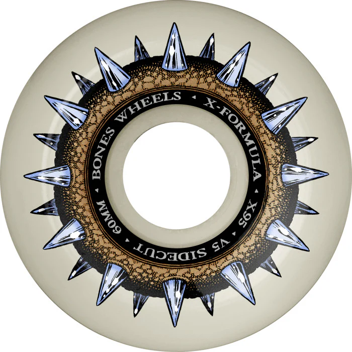 BONES X-FORMULA V5 SIDECUT 60MM 95A STREET CLEATS