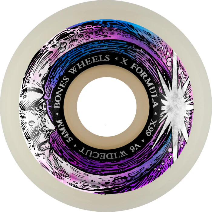 BONES X-FORMULA V6 WIDE-CUT 54MM 99A MOONBEAM