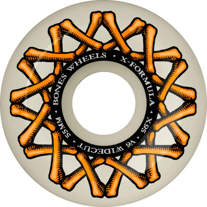 BONES X-FORMULA V6 WIDECUTS 55MM 95A