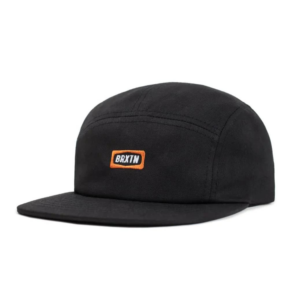BRIXTON ROCKFORD 5 PANEL BLACK