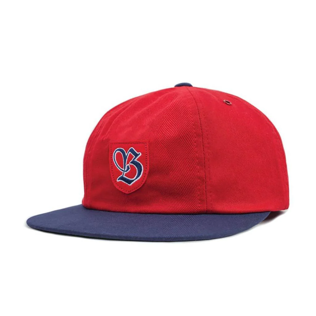 BRIXTON SNIDER CAP RED / NAVY