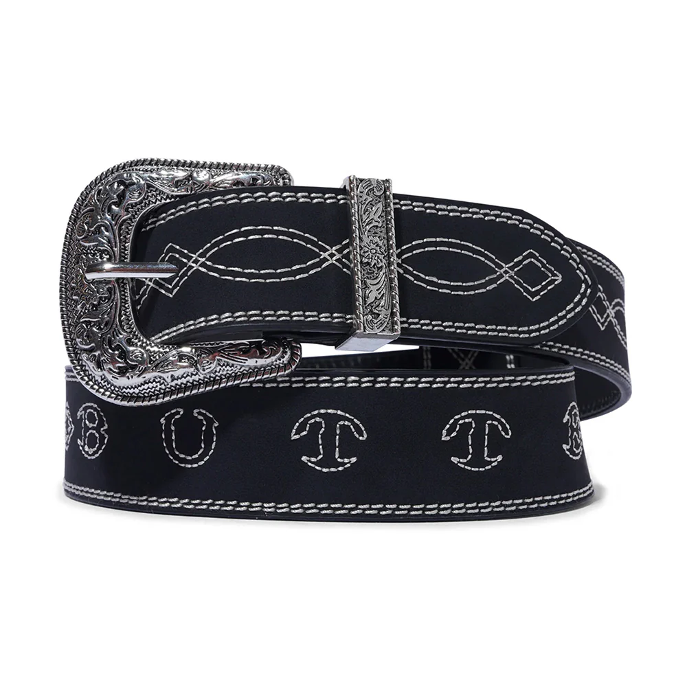 BUTTER BRONCO BELT BLACK