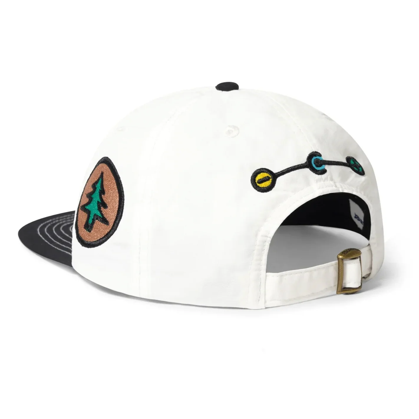 BUTTER GOODS APPLIANCES 6 PANEL CAP BLACK / WHITE - Image 2