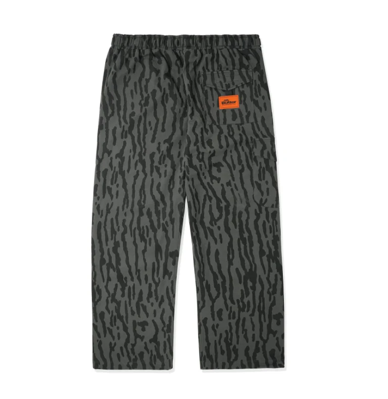 BUTTER GOODS BARK CAMO CARGO PANT BLACK - Image 2