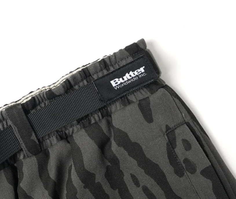 BUTTER GOODS BARK CAMO CARGO PANT BLACK - Image 3