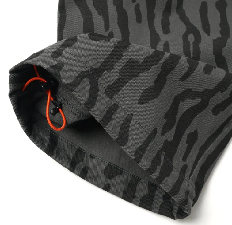 BUTTER GOODS BARK CAMO CARGO PANT BLACK - Image 5