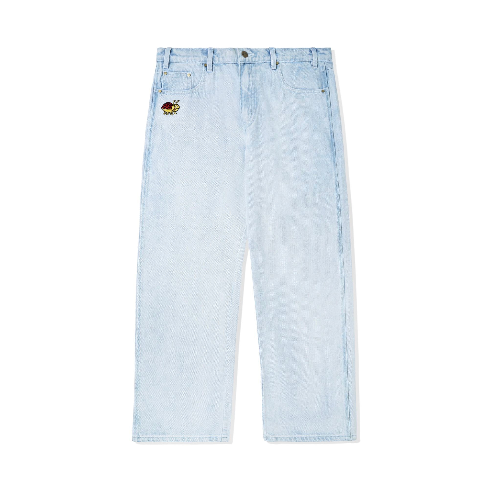 BUTTER GOODS BUG DENIM PANT LIGHT BLUE