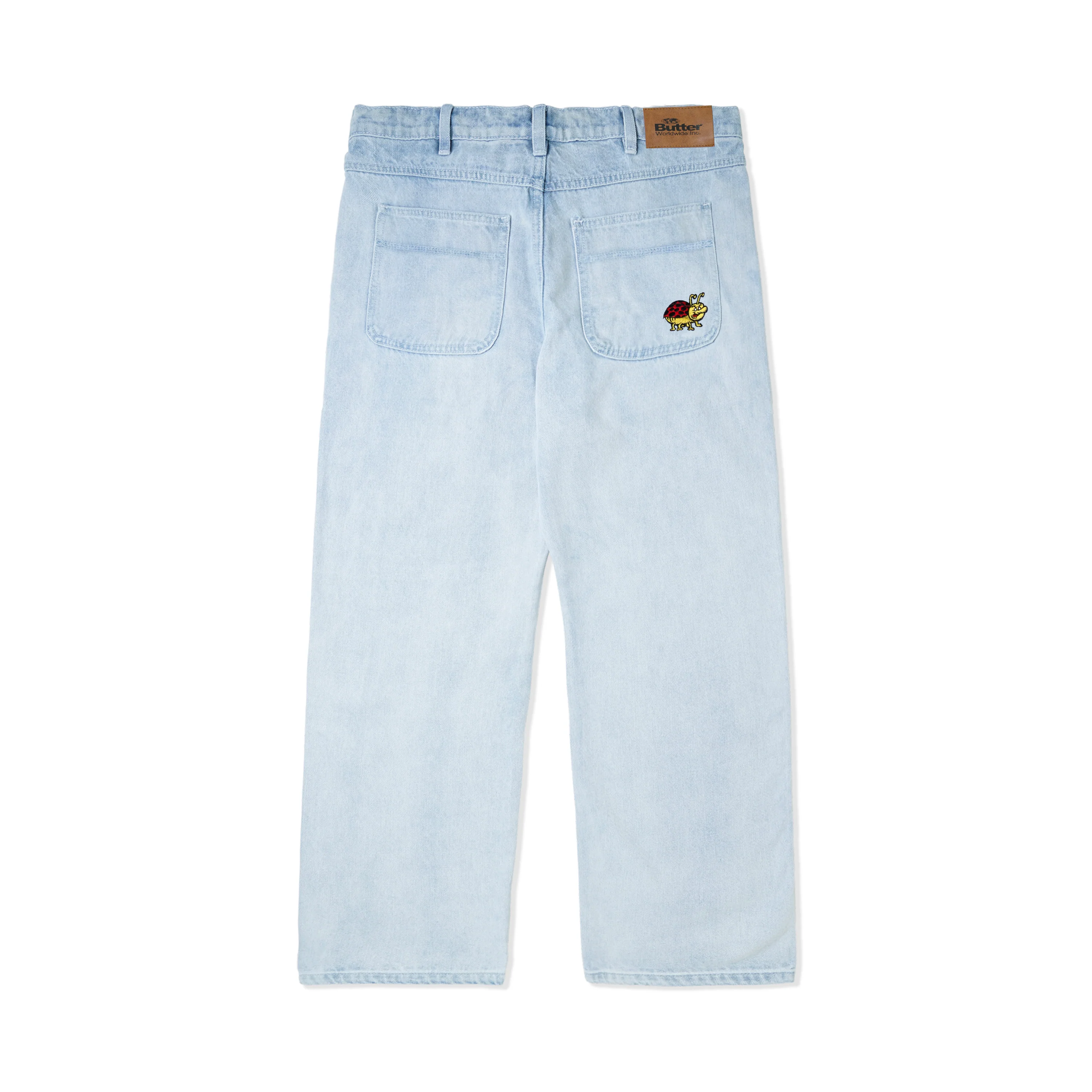 BUTTER GOODS BUG DENIM PANT LIGHT BLUE - Image 2