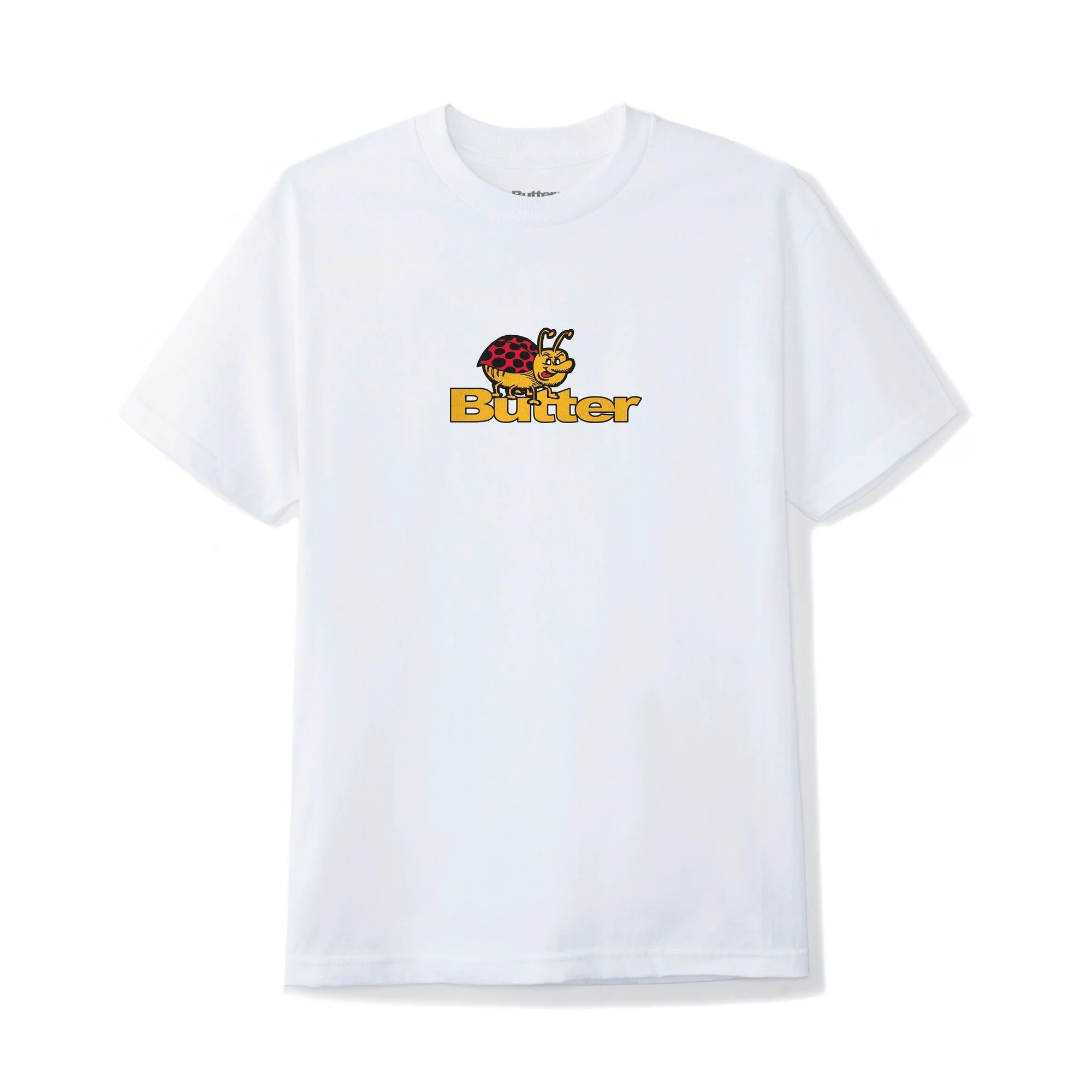 BUTTER GOODS BUG TEE WHITE