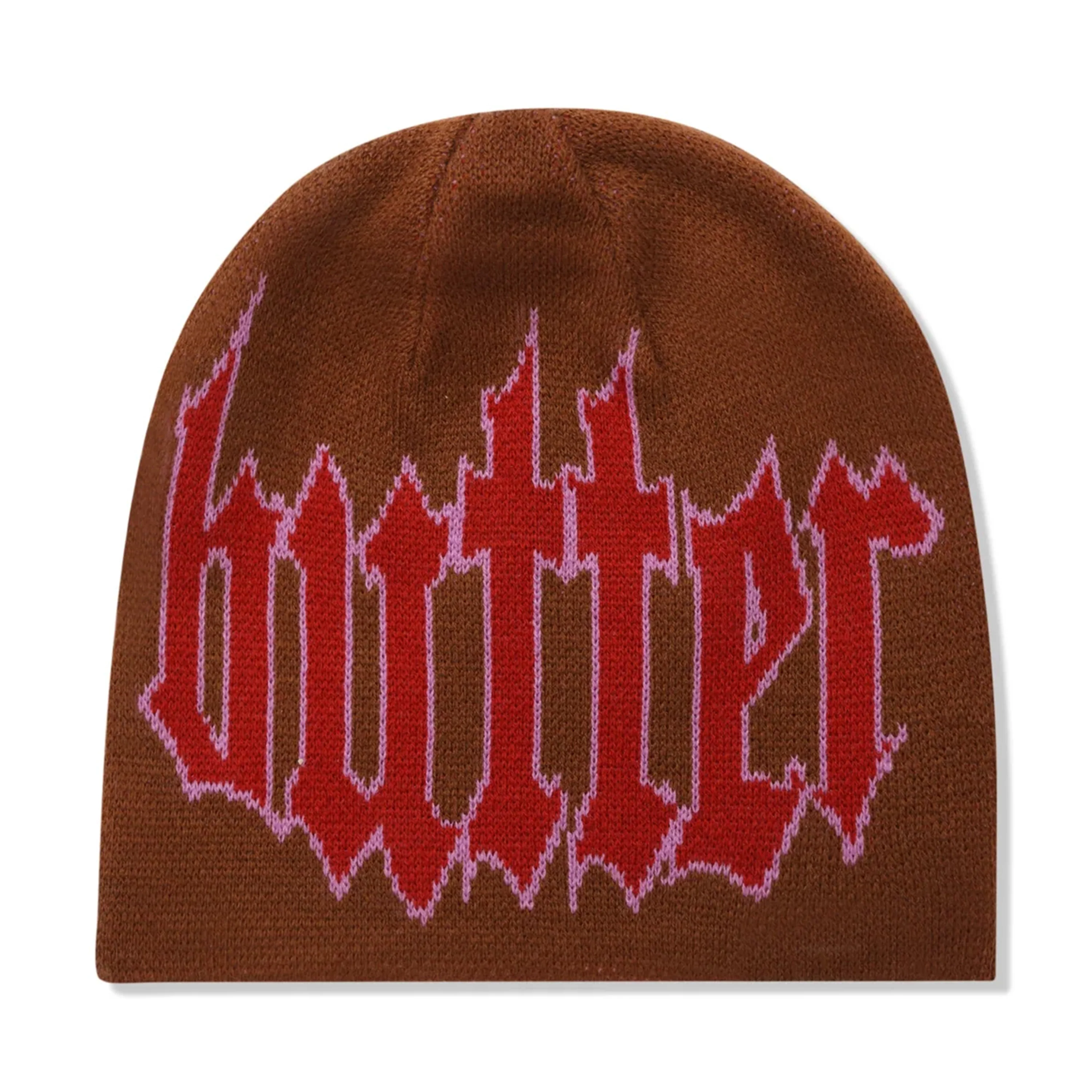 BUTTER GOODS CROP BEANIE BROWN