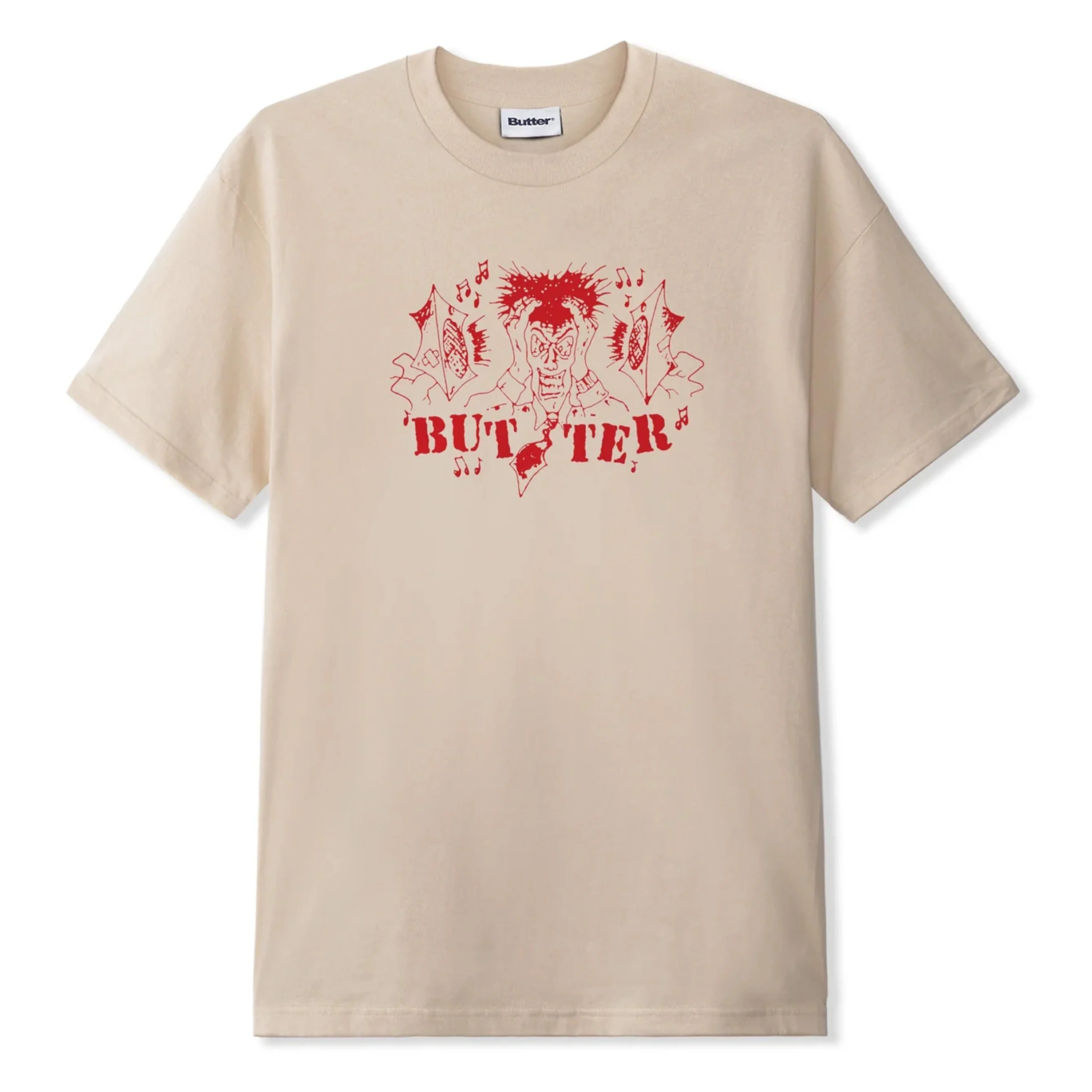 BUTTER GOODS NOISE POLLUTION TEE SAND