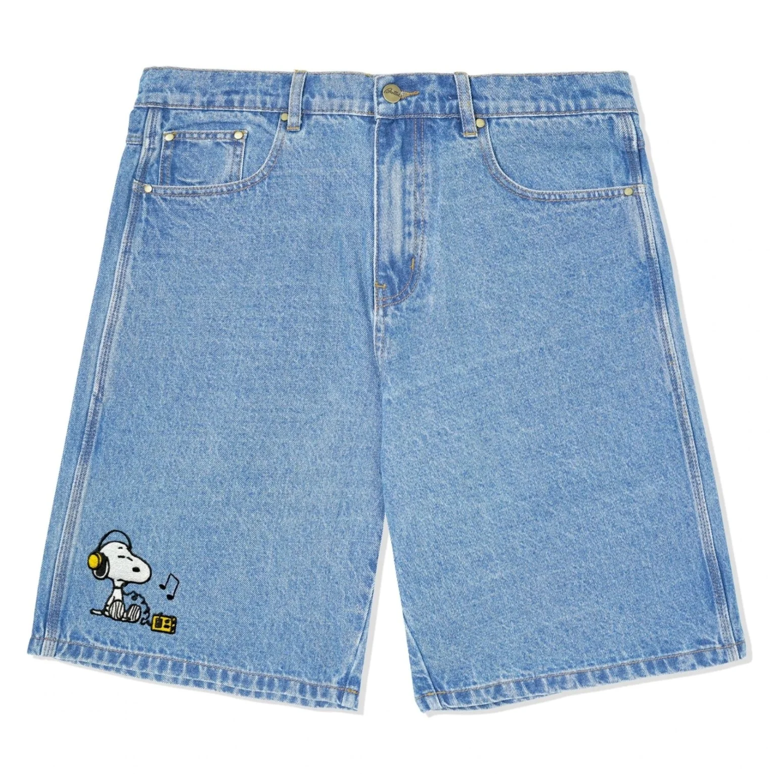 BUTTER GOODS RADIO DENIM SHORT WASHED INDIGO