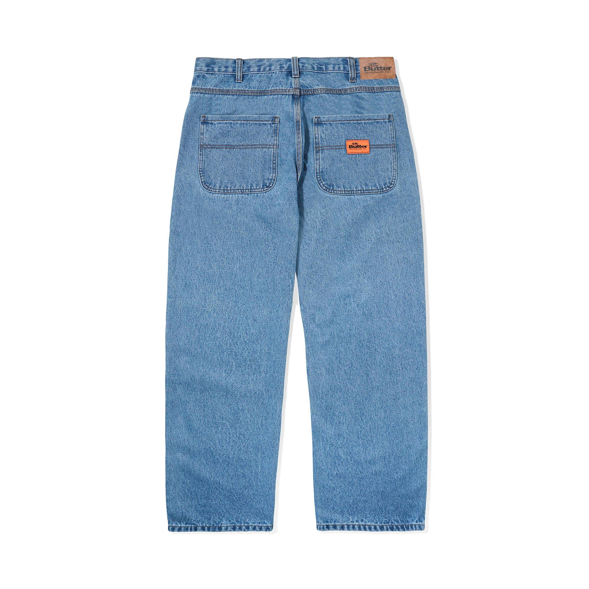 BUTTER GOODS SANTOSUOSSO DENIM PANT WASHED INDIGO - Image 2