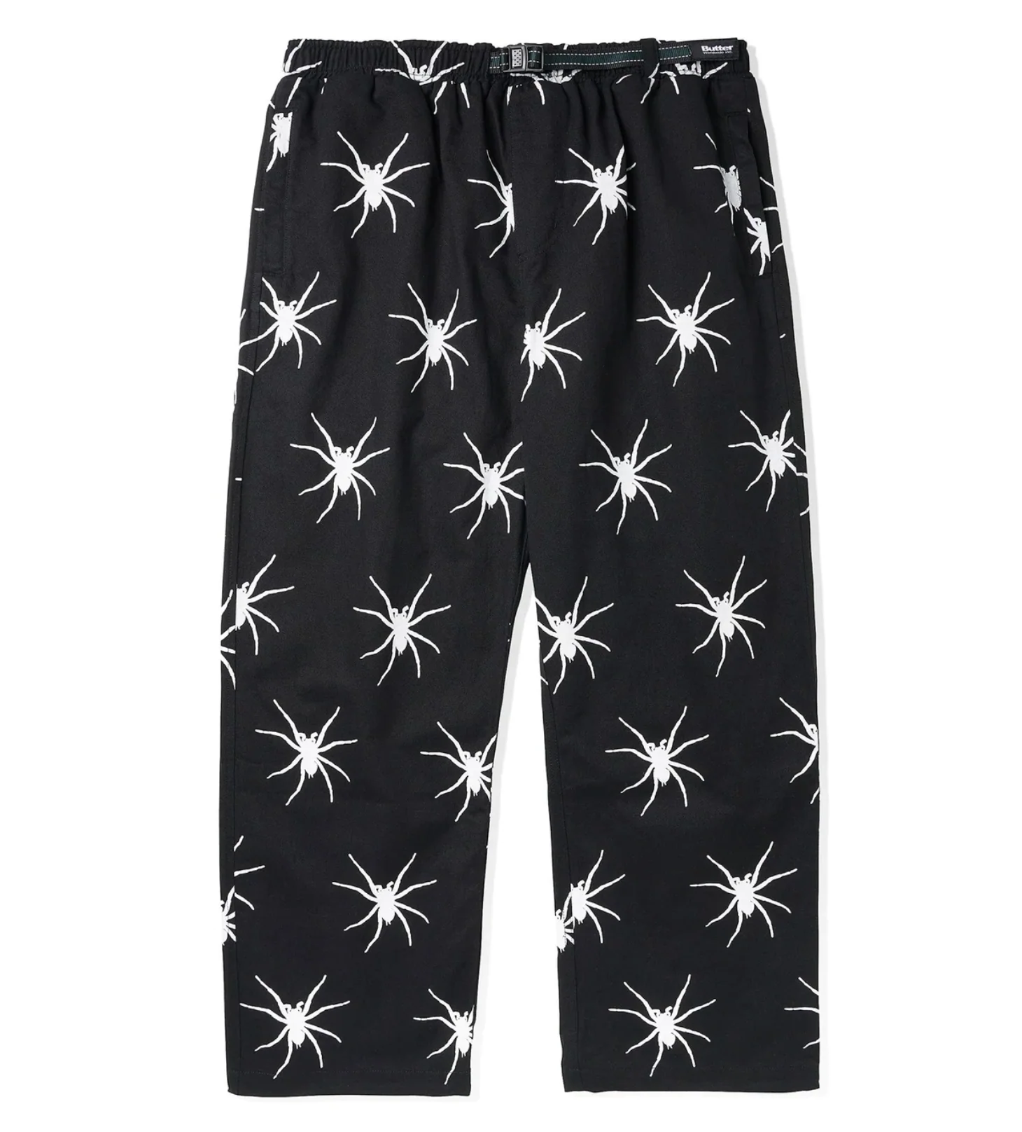 BUTTER GOODS TARANTULA PANTS BLACK